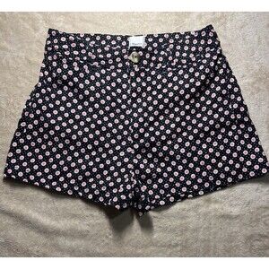 Maeve Anthropologie The Ettie Shorts Pinched Linen Edition Size 28
